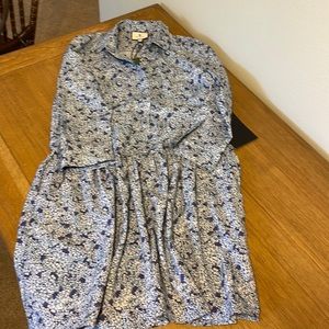 Tuckernuck Hydrangea Shirt Dress